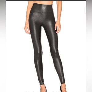 spanx faux leather leggings